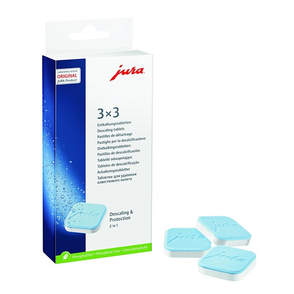 Jura Decalcifying Tablets 3 X 3 (box/3pc)